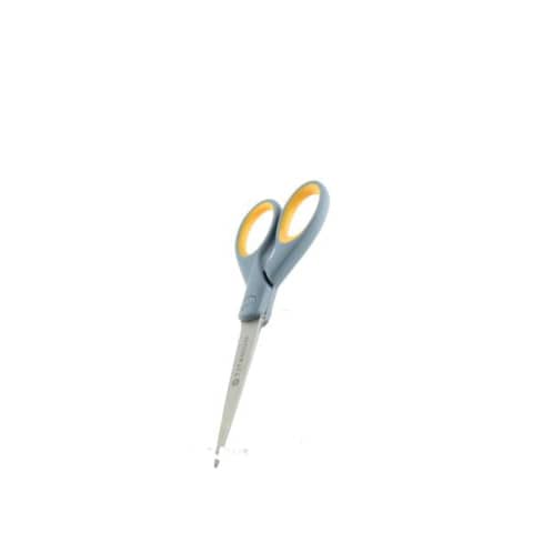 Forbici Westcott Softgrip Titanium Super simmetrica giallo/grigio lama 18 cm E-30470 00